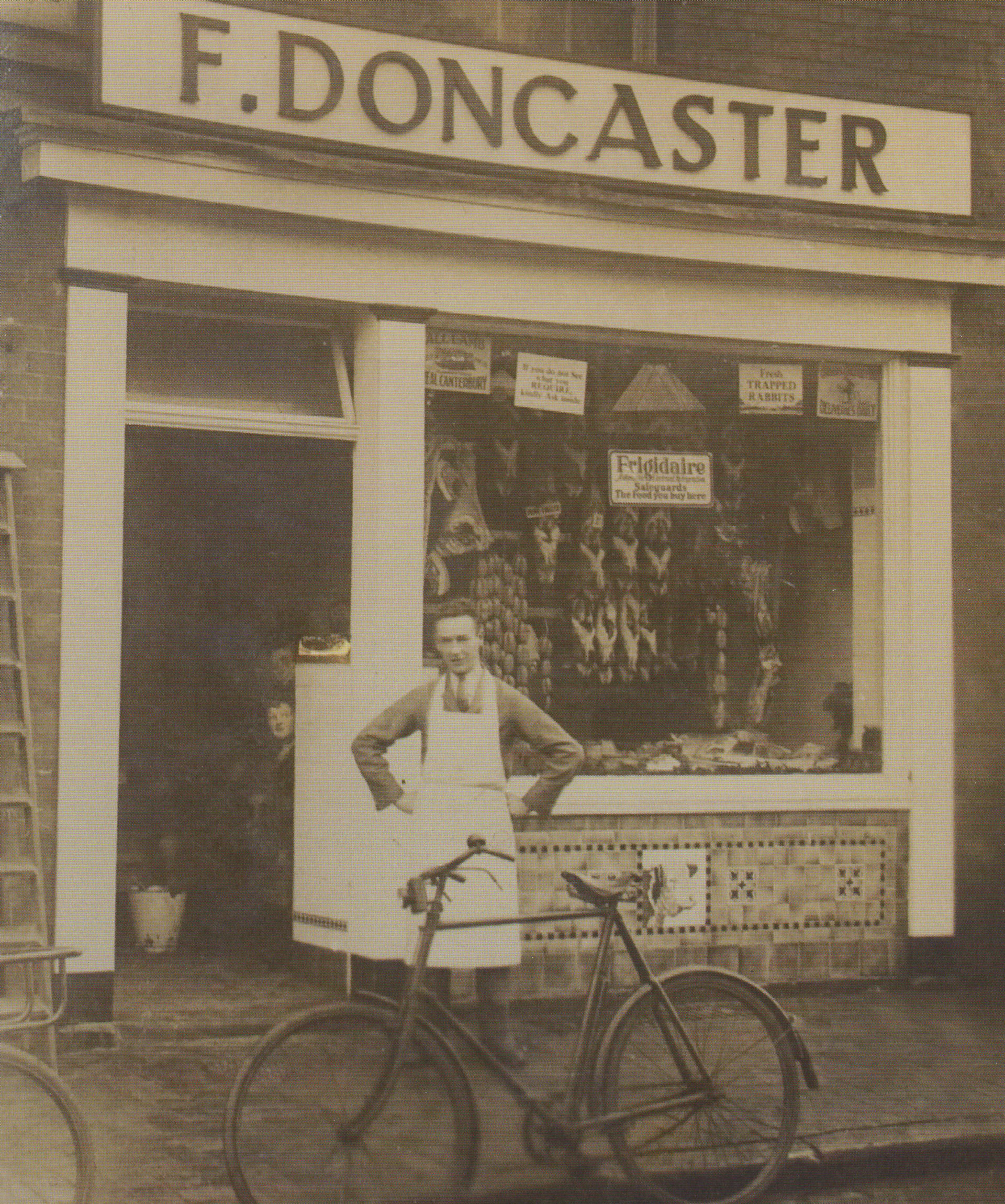 F Doncaster Butchers Shop Front
